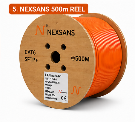 کابل شبکه CAT 6 SFTP  Nexsans  اقتصادی