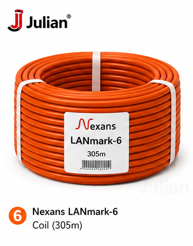 کابل شبکه CAT 6 UTP Nexsans  به صرفه